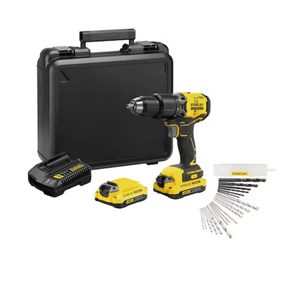 Kit Parafusadeira/furadeira De Impacto Sbd715c2ka-br Stanley