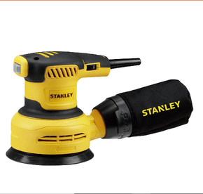 Lixadeira Roto Orbital 5 Pol. 300W com Coletor de Pó STANLEY-SS30 Lixadeira Roto Orbital 5 Pol. 300W com Coletor de Pó STANLEY-SS30