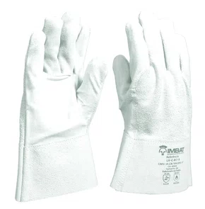 Luva de Raspa Petroleira Cano Curto 7cm  CA 49661  Tamanho 9 - Imbat Luva de Raspa Petroleira Cano Curto 7cm  CA 49661  Tamanho 9 - Imbat