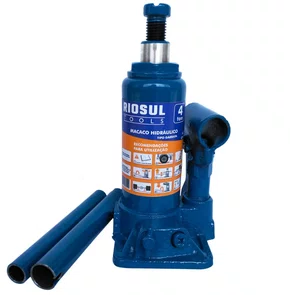 Macaco Garrafa Hidráulico 4 Toneladas RIOSUL TOOLS-R070002 Macaco Garrafa Hidráulico 4 Toneladas RIOSUL TOOLS-R070002