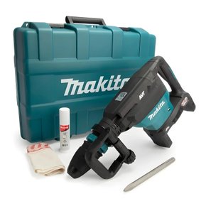 Martelete a Bateria 80V (40V/40V) HR006GZ Capacidade Perf. 52MM Sem Bateria e Carregador -Makita Martelete a Bateria 80V (40V/40V) HR006GZ Capacidade Perf. 52MM Sem Bateria e Carregador -Makita