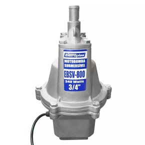 Motobomba Submersa Vibratória EBSV-800 3/4'' 340W 220V - Eletroplas Motobomba Submersa Vibratória EBSV-800 3/4'' 340W 220V - Eletroplas