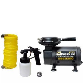 Motocompressor de Ar Direto Hobby Series 135L/min 50PSI Motor 1/2HP Bivolt -Pressure