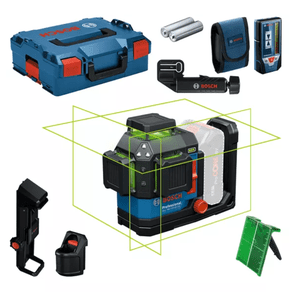 Nivel a Laser 360G GLL 120-33 G 240M Linhas Verdes de Chão + Pilha -Bosch Nivel a Laser 360G GLL 120-33 G 240M Linhas Verdes de Chão + Pilha -Bosch