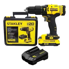 Parafusadeira de Impacto 20V SCD711D1K-BR 1/2'' +01 Bateria 2ah +Carregador e Maleta -Stanley Parafusadeira de Impacto 20V SCD711D1K-BR 1/2'' +01 Bateria 2ah +Carregador e Maleta -Stanley