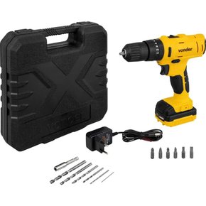 Parafusadeira de Impacto a Bateria 12V PFV 120I 3/8'' + Kit Carregamento e Maleta -Vonder Parafusadeira de Impacto a Bateria 12V PFV 120I 3/8'' + Kit Carregamento e Maleta -Vonder