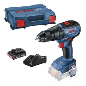 Parafusadeira de Impacto GSB 18V-50 com 01 Bateria 2,0ah + Carregador Bivolt e Maleta -Bosch