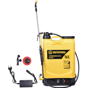 Pulverizador manual costal a bateria 16L Matsuyama Pulverizador manual costal a bateria 16L Matsuyama