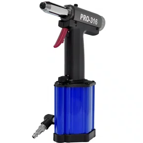 Rebitador pneumatico para rebite aluminio e aço até 3/16'' (4,8MM) modelo PRO-316