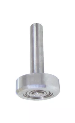 Roldana ferro guia 68MM com rolamento sem anel Detoni Roldana ferro guia 68MM com rolamento sem anel Detoni