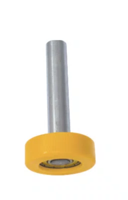 Roldana nylon guia 48mm com rolamento sem anel Detoni Roldana nylon guia 48mm com rolamento sem anel Detoni