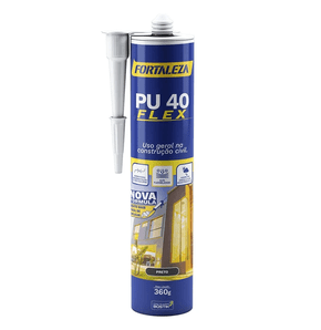 Selante PU-40 Flex Preto Tubo 360G -Fortaleza Selante PU-40 Flex Preto Tubo 360G -Fortaleza