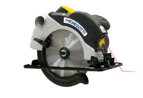 Serra Circular 7.1/4'' Pol. MMC 1400W com Laser Guia e 02 Discos 220V -Menegotti