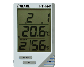 Termo-Higrômetro Digital HTH-241 HIKARI-21N237 Termo-Higrômetro Digital HTH-241 HIKARI-21N237