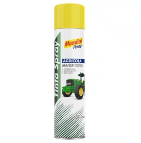 Tinta Spray Agricola Mundial Prime Amarelo 8197 400ML