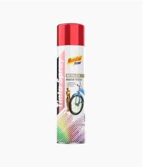 Tinta spray vermelho metalico 3197 400ML Mundial