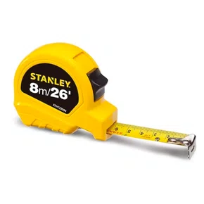Trena 8,00 m x 26 mm Amarela Básica (STHT33994-840) - Stanley Trena 8,00 m x 26 mm Amarela Básica (STHT33994-840) - Stanley