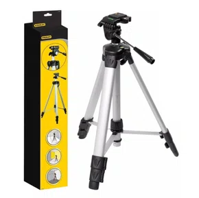 Tripe Telescópico para Nivel a Laser com encaixe de 1/4'' Pol. -Stanley