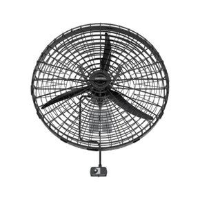 Ventilador de Parede 1 Metro 3 Velocidades 1/2CV Preto 220V -Ventisol