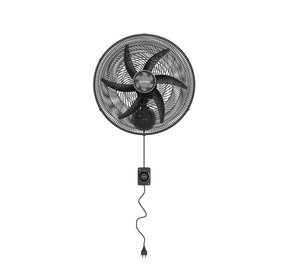 Ventilador de Parede 50cm 135W Monta Facil Preto 220V -Ventisol