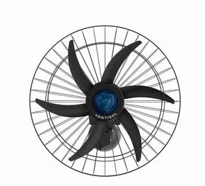 Ventilador de Parede 60cm 230W Falcon Preto Bivolt -Ventisol Ventilador de Parede 60cm 230W Falcon Preto Bivolt -Ventisol