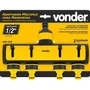 Adaptador múltiplo para mangueira com 4 saídas e regulador de fluxo individual AMV 040 Vonder
