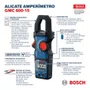 Alicate Amperimetro GMC 600-15 600A AC/DC CAT III 600V +Pilhas e Bolsa -Bosch