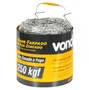 Arame Farpado Zincado 250kgF em Rolo de 250 Metros com 11,5kg -Vonder