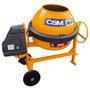 Betoneira 1 Traço MAX 400L com Motor 2CV Chave NR-12 Monofásico 220V -CSM
