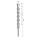 Broca para concreto PRO SDS plus-5X 22x200x250mm 2608706954 Bosch