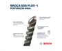 Broca SDS Plus 1 5,5 x 160 mm para Concreto BOSCH-2608680261