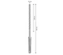 Broca SDS PLUS 5.5MM 100X160MM 2608706870 modelo plus - 5X Bosch