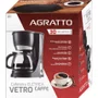Cafeteira Elétrica Vetro Caffe 30 Xícaras 1,2L 220V 820W CEV30-02 Preta - Agratto