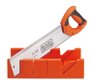 Caixa Meia Esquadria com Serrote em Aço com Ângulos 45/90G BDHT20346 -Black Decker