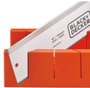 Caixa Meia Esquadria com Serrote em Aço com Ângulos 45/90G BDHT20346 -Black Decker