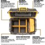 Caixa Organizadora Profunda com Divisorias e Estojo DWST08035 Toughsystem 2.0 -Dewalt