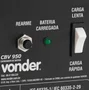 Carregador de Bateria 12V CBV-950 9AMP IP20 220V -Vonder