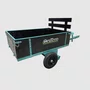 Carretinha reboque para motocultivador GCM250 CAP 250KG Garthen