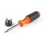 Chave de Fenda Catraca com Ponteiras Bits 7 em 1 -Robust