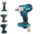 Chave de Impacto a Bateria 18V DTW300 330NM + Kit Carregamento Bivolt e Bolsa -Makita