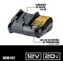 Combo Parafusadeira de Impacto 20V DCD7781 1/2'' + DCF7871 1/4'' + Kit Carregamento e Bolsa -Dewalt