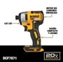 Combo Parafusadeira de Impacto 20V DCD7781 1/2'' + DCF7871 1/4'' + Kit Carregamento e Bolsa -Dewalt