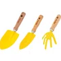 Conjunto para jardim com 3 peças cabos em madeira Ref 3131003000 Vonder