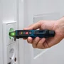 Detector de Tensão Sem Contato GVD 1000-17 24V A 1000V AC + Pilhas -Bosch