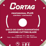 Disco De Corte Contínuo Diamantado Plus 200mm Cortag-60570