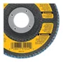 Disco Flap 4.1/2'' Grão 60 Base Fibra Curvo DW8308-BR - DEWALT