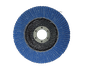 Disco Flap com Base de Fibra 4.1/2'' (115MM) Zircônio Grão 80 -Maqdima