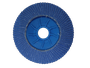 Disco Flap com Base Plástica 4.1/2'' (115MM) Zircônio Grão 80 -Maqdima