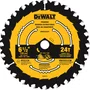 Disco Serra Circular 6.1/2'' Pol. 24 Dentes Corte Fino DWA161224 -Dewalt