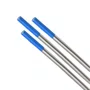 Eletrodo de Tungstenio c/Lantânio Ponta Azul 2.4mm x 150mm Para Solda Tig em Inox Venda Unitária -Importado